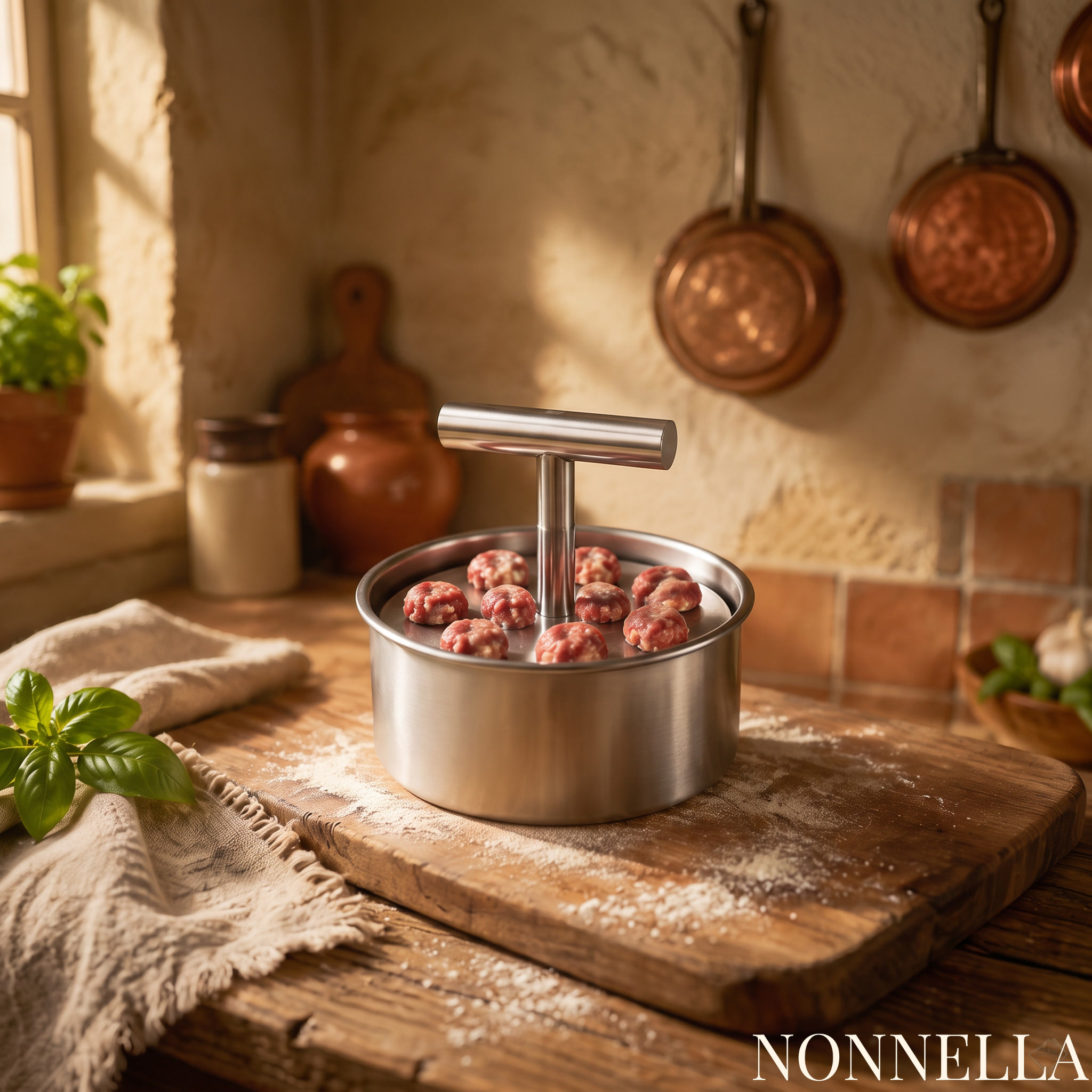 Nonnella™ Stainless Steel Meatball Maker Set